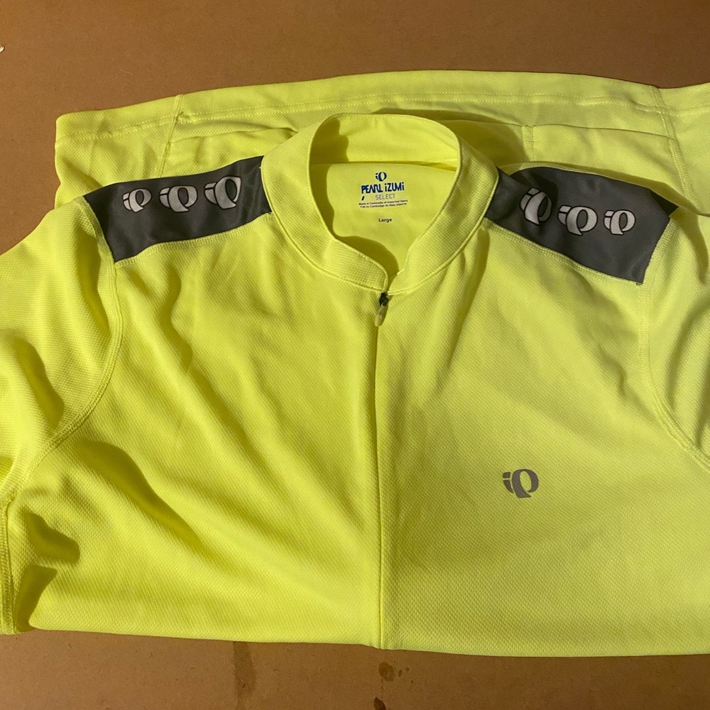 Pearl Izumi  select - Ride men’s cycling Jersey neon yellow size large